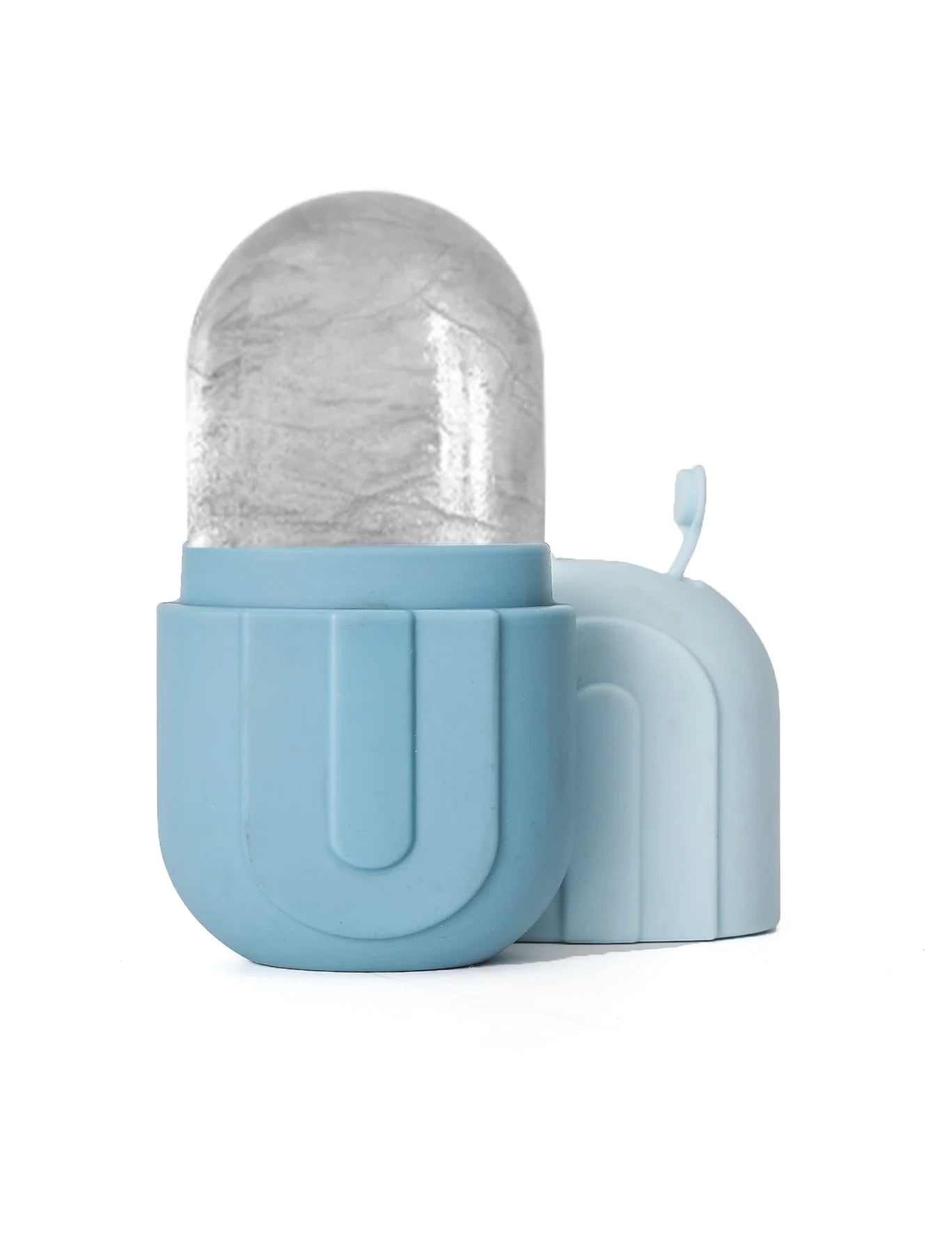 Ice roller mold, facial massager for skincare - Reusable silicone ice mold, keeps skin fresh and cool