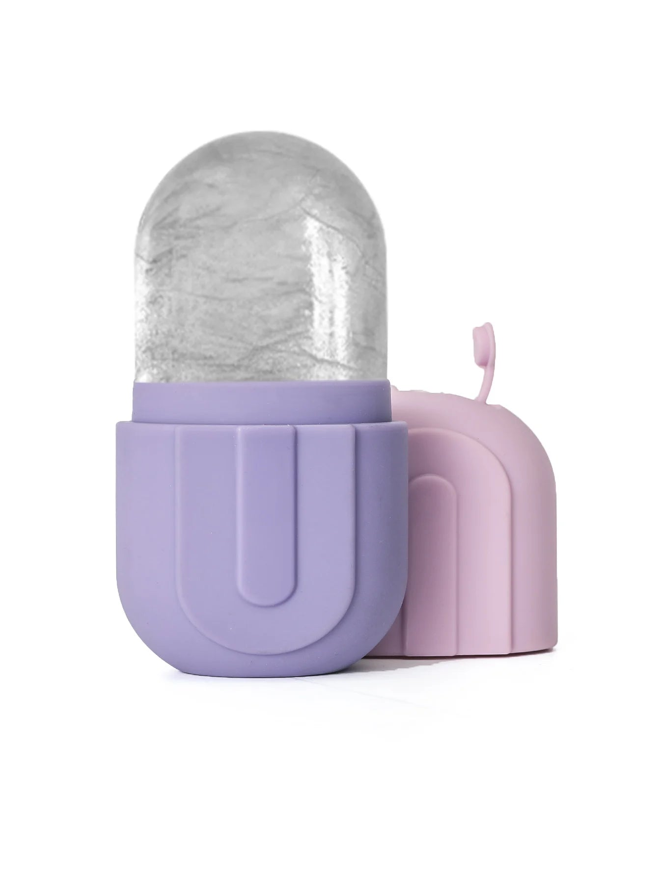 Ice roller mold, facial massager for skincare - Reusable silicone ice mold, keeps skin fresh and cool